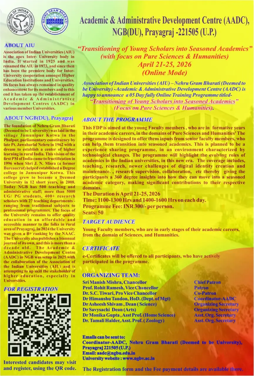 Nehru Gram Bharati (Deemed to be University)